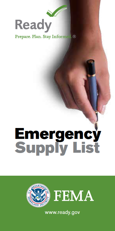 Emergency Planning Kits 1